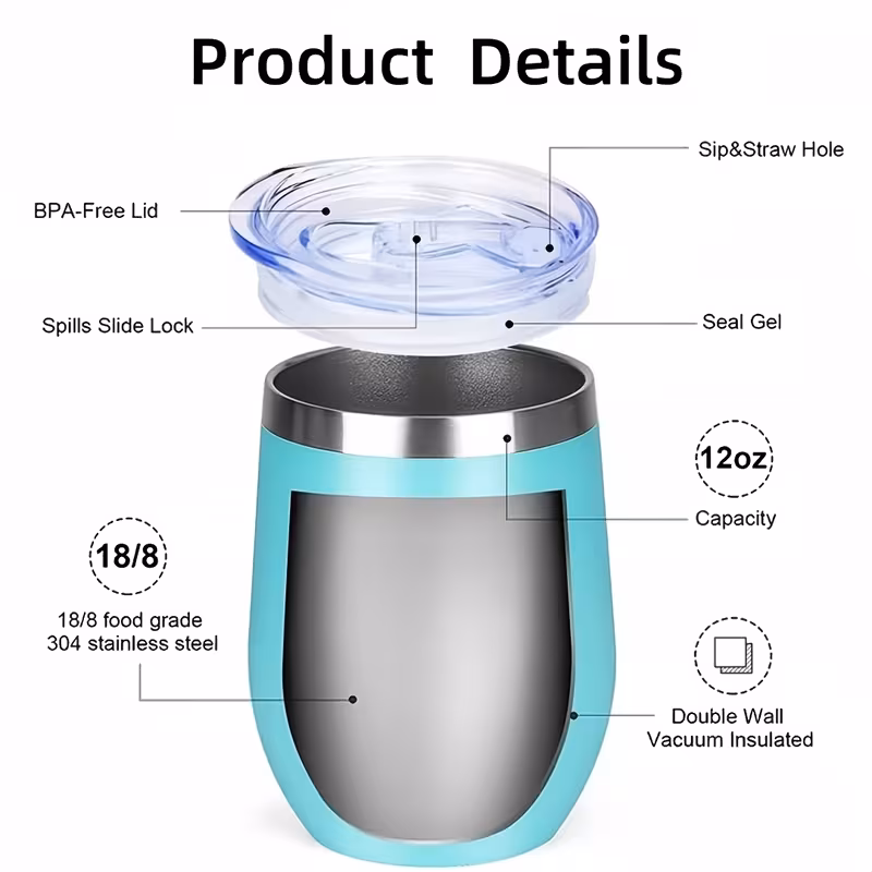 Insulated Wine Tumbler - Image 3
