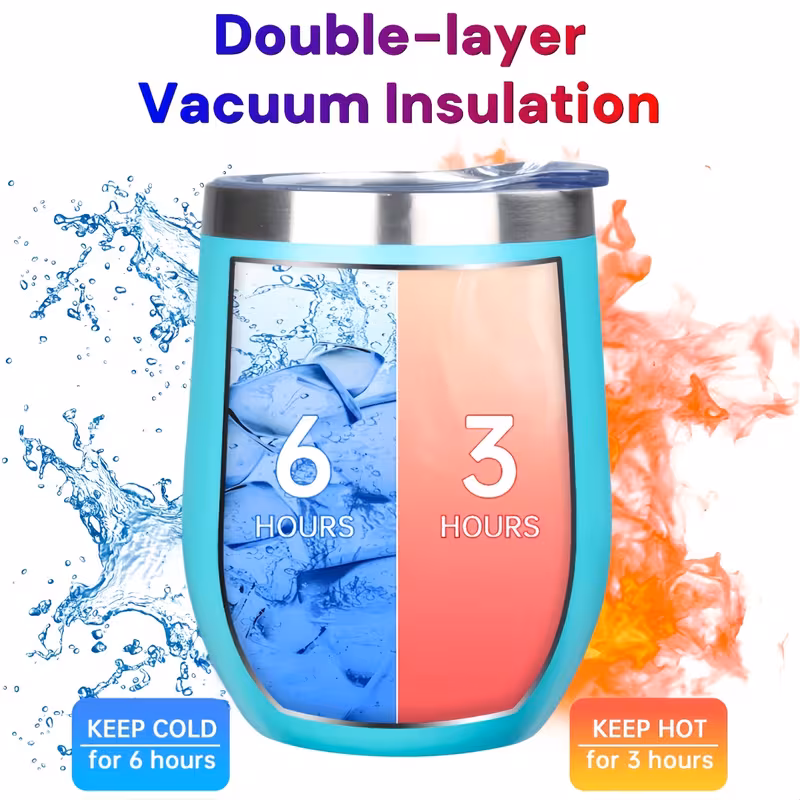 Insulated Wine Tumbler - Image 2